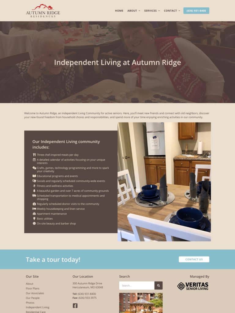 Autumn Ridge Residences | Website