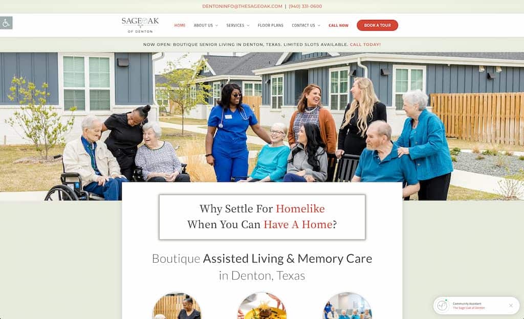 Sage Oak of Denton | Homepage Hero